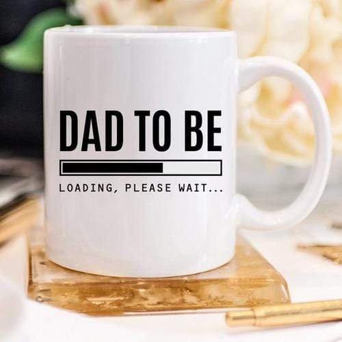 Magenta Shadow Gifts Baby Announcement Mug, Future Dad Gift, Dad To Be