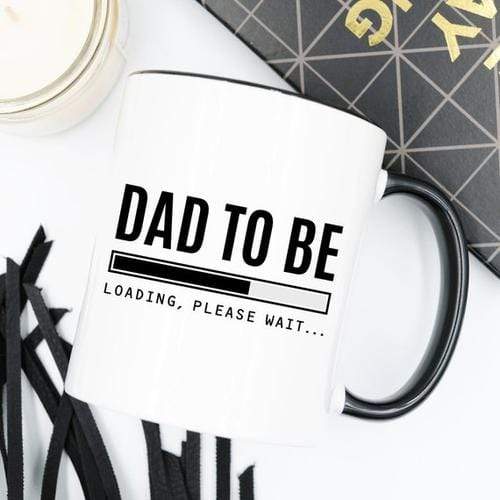 Magenta Shadow Gifts Baby Announcement Mug, Future Dad Gift, Dad To Be