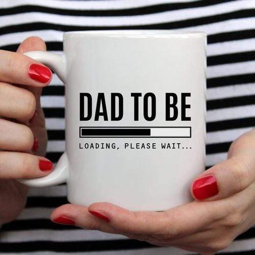 Magenta Shadow Gifts Baby Announcement Mug, Future Dad Gift, Dad To Be