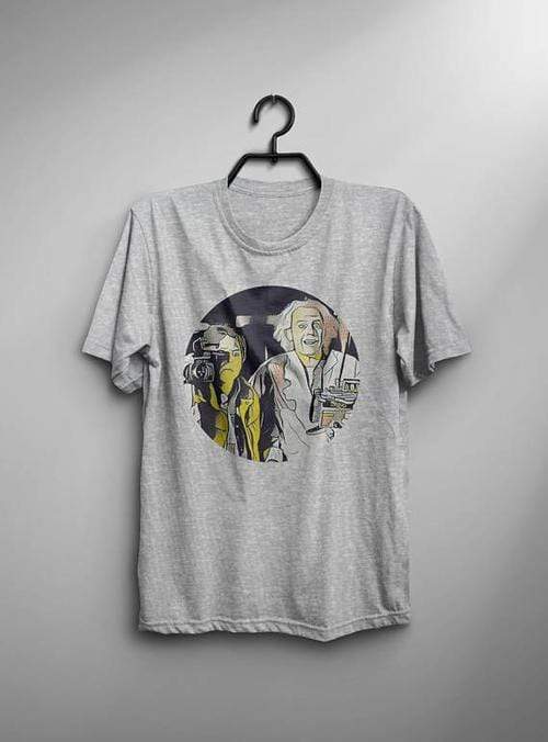 Green Lucky Men's Clothing Back To The Future Men's Tee
