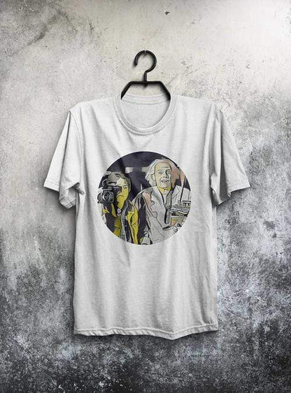 Green Lucky Men's Clothing Back To The Future Men's Tee
