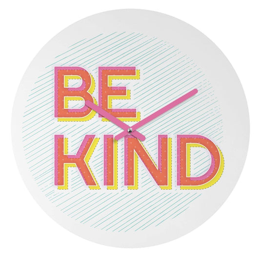 Scorpius Clocks BE KIND WALL CLOCK