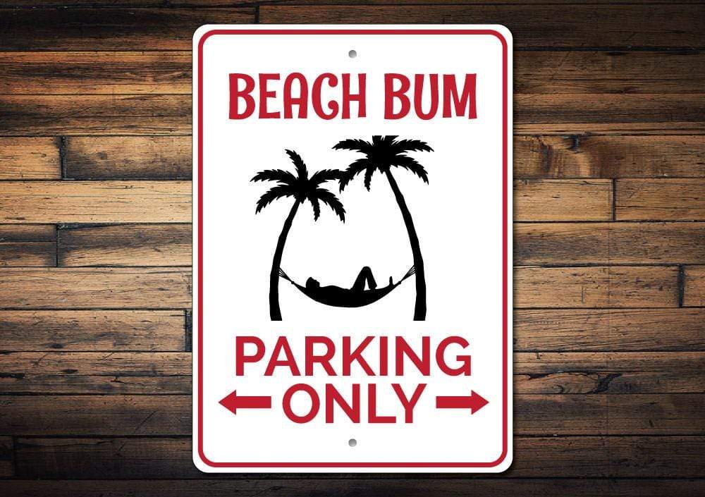Orchid Eurybia Home Decor Beach Lover Parking Sign