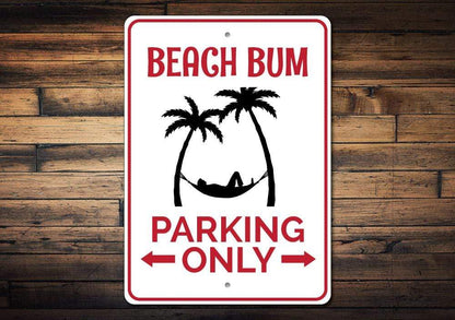 Orchid Eurybia Home Decor Beach Lover Parking Sign