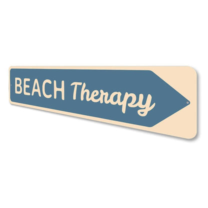 Orchid Eurybia Home Decor Beach Therapy Sign