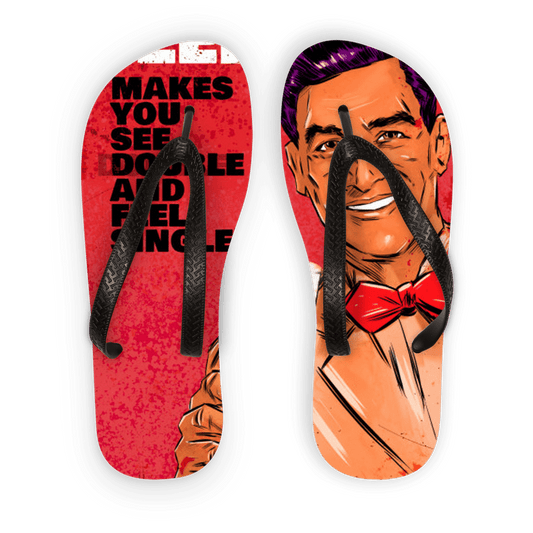 Scorpius Sandals BEER POSTER Kids Flip Flops