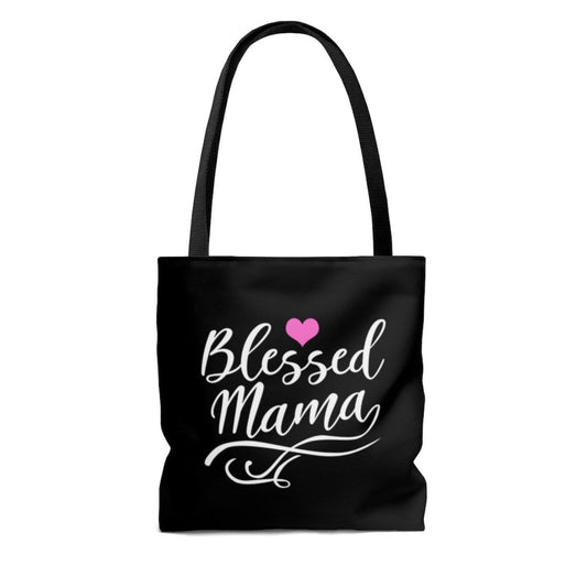 Grey Coco Handbags Blessed Mama Style Shoulder Tote Bag