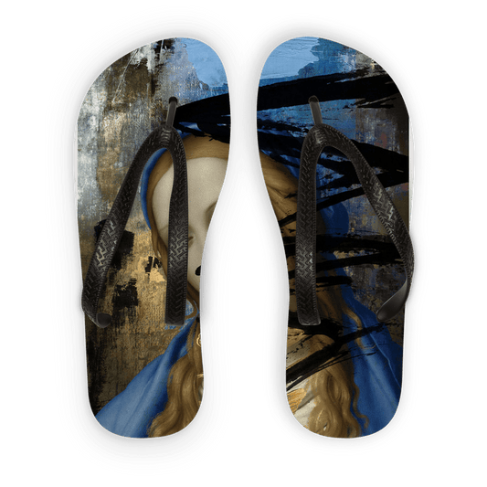 Scorpius Sandals Blue Adult Flip Flops