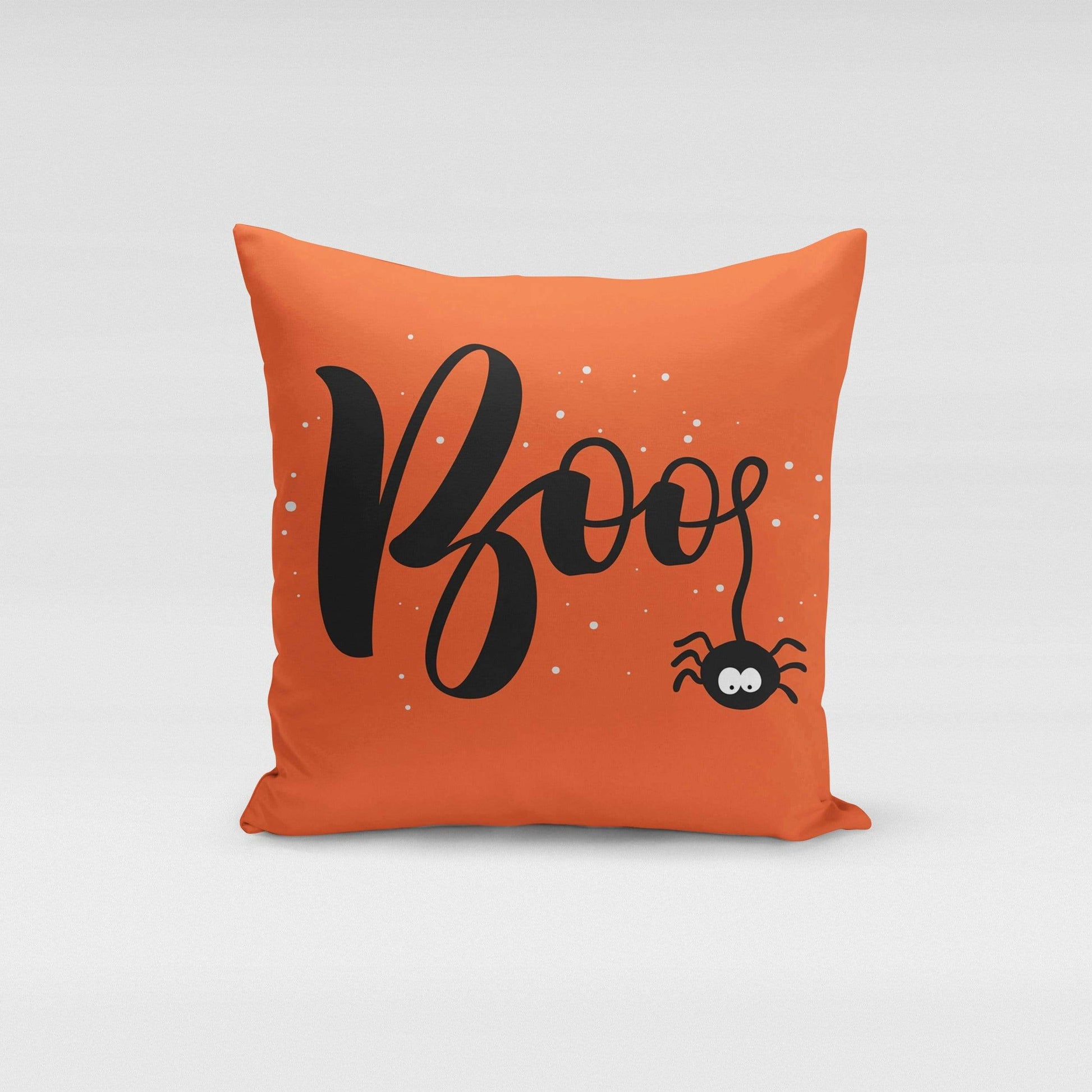 Orange Poppy Textiles & Pillows Boo Spider Pillow Cover