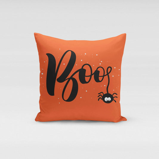 Orange Poppy Textiles & Pillows Boo Spider Pillow Cover