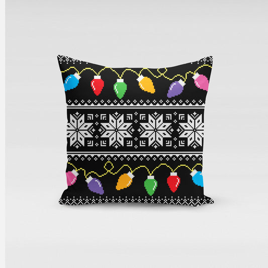 Orange Poppy Textiles & Pillows Bright Lights Sweater Pillow Cover
