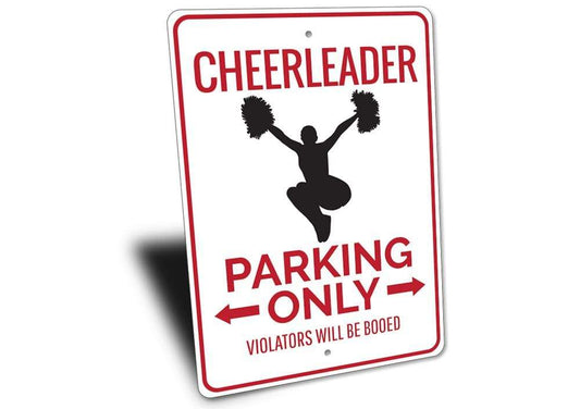Orchid Eurybia Home Decor Cheerleader Parking Sign
