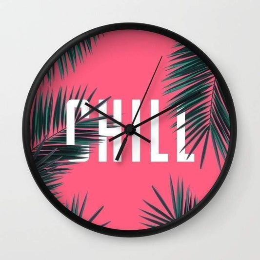 Scorpius Clocks Chill Wall clock