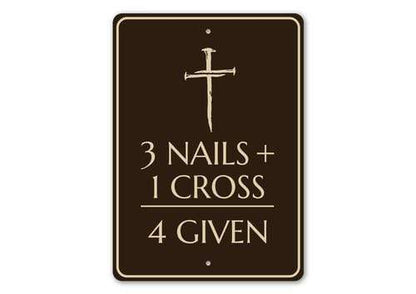 Orchid Eurybia Home Decor 12 x 18 inches Christian Sign