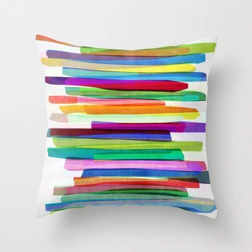 Scorpius Textiles & Pillows Colorful Stripes Cushion/Pillow