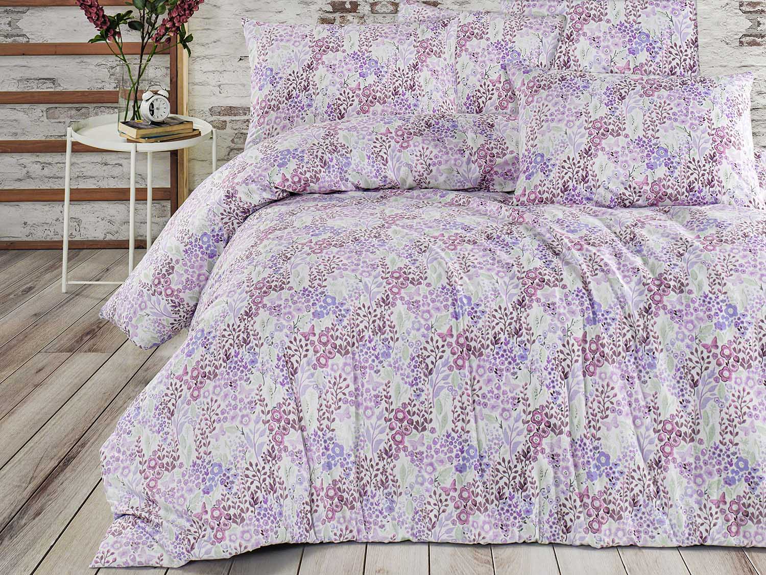 Amethyst Tartarus Home & Garden Cotton bedding VALENTE/COTTON EXCLUSIVE