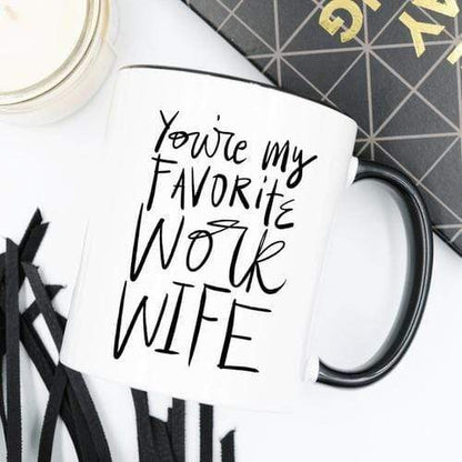 Magenta Shadow Gifts Coworker Gift, Coffee Mug, Work Wife Coffee Mug,