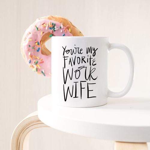 Magenta Shadow Gifts Coworker Gift, Coffee Mug, Work Wife Coffee Mug,
