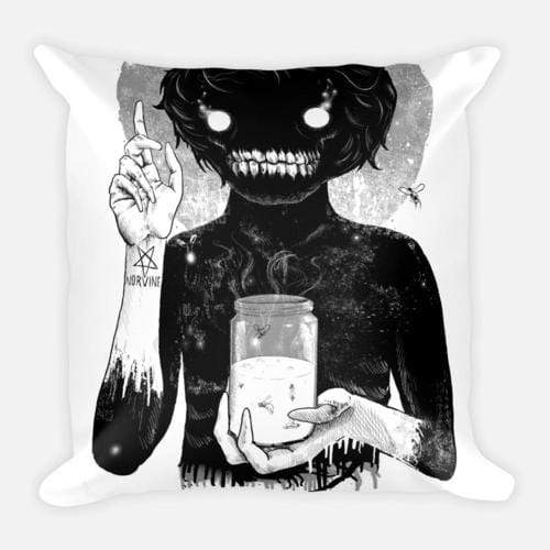 Callisto Religious Creep Square Pillow with stuffing