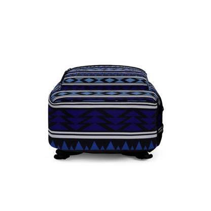 inQUE'INQ Backpacks Bags Rucksacks One Size Dark blue boho style backpack