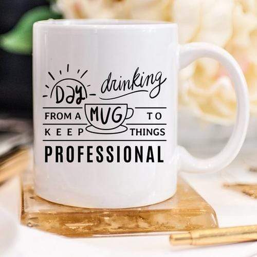 Magenta Shadow Gifts Day Drinking From A Mug Like A Pro