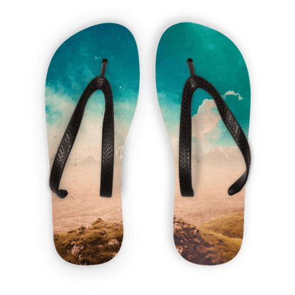 Scorpius Sandals L / Black Strap Don't Matter to Me Adult Flip Flops
