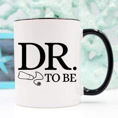 Magenta Shadow Gifts Dr. To Be Mug, Medical School Gifts, Medical