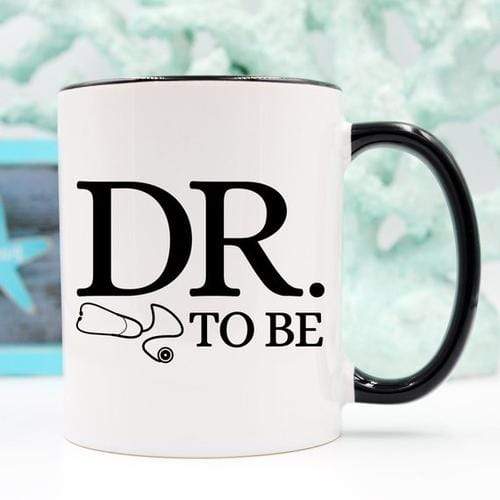 Magenta Shadow Gifts Dr. To Be Mug, Medical School Gifts, Medical