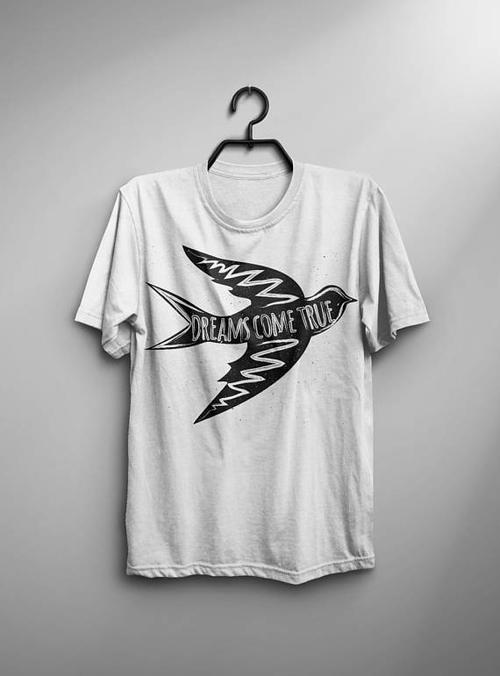 Green Lucky Men's Clothing Dreams Come True Men's Tee