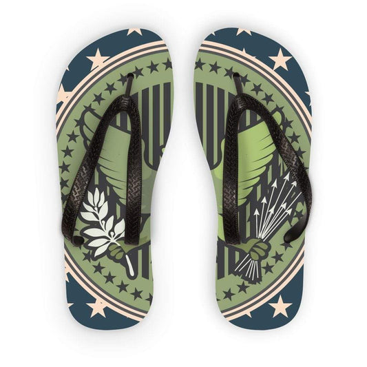 Scorpius Sandals Eagle Seal Flip Flops