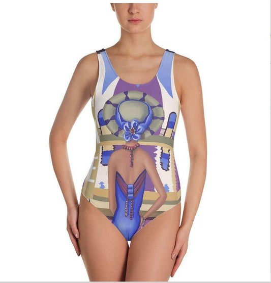 Lavender Coco Swimwear Earth One-Piece Swimsuit