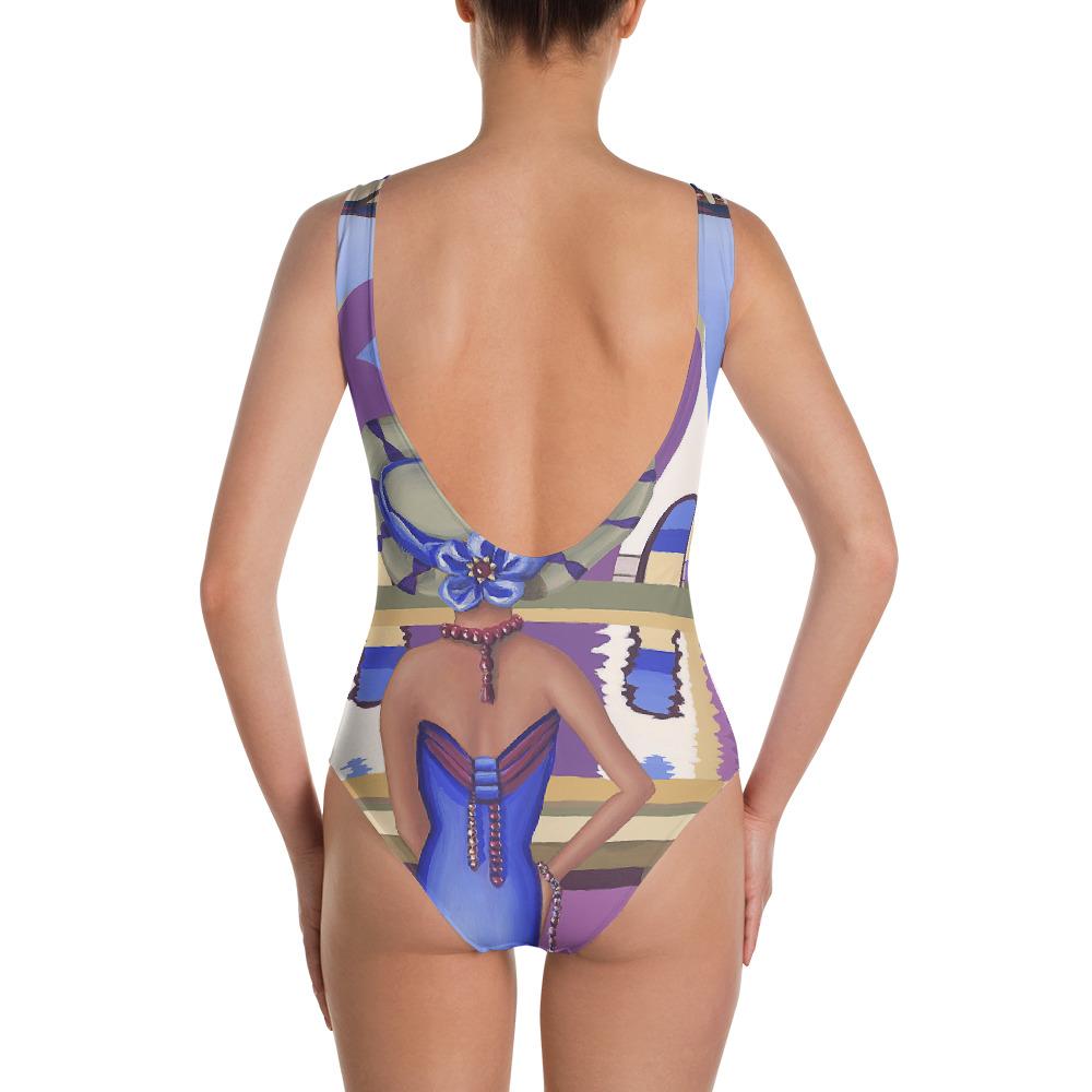 Lavender Coco Swimwear Earth One-Piece Swimsuit