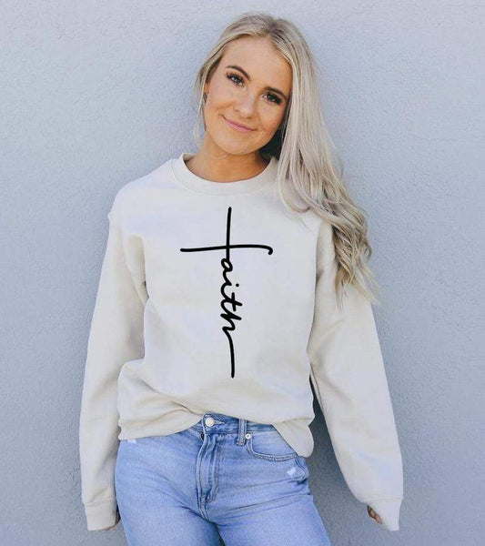 Agate Sweaters & Hoodies Faith Sweatshirt