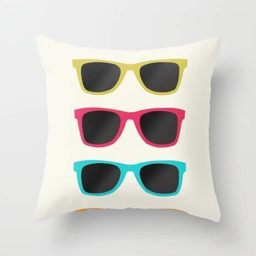 Scorpius Textiles & Pillows FAVORITE SUNGLASSES Cushion/Pillow