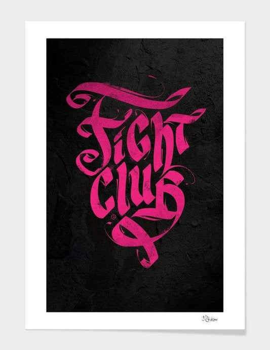 Scorpius Home Decor Fight Club Frame