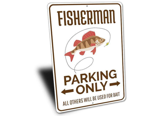 Orchid Eurybia Home Decor Fisherman Parking Sign