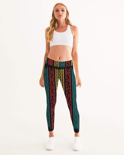 Grey Coco Activewear Fitness Leggings, Multicolor Sportswear
