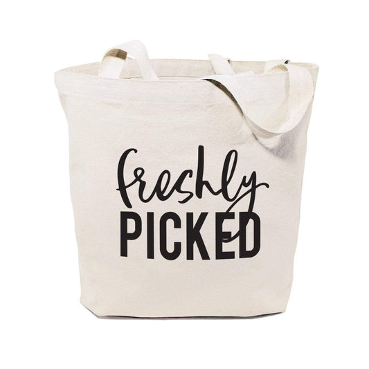 Turquoise Andromeda Totes & Beach Bags Freshly Picked Tote Bag