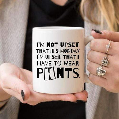 Magenta Shadow Gifts Funny Coffee Mug Gifts - I'm Not Upset That It's