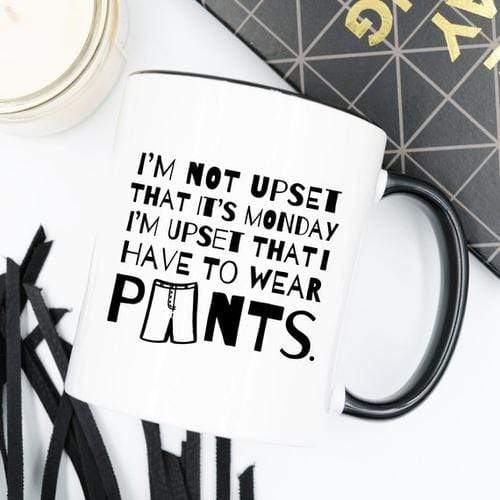 Magenta Shadow Gifts Funny Coffee Mug Gifts - I'm Not Upset That It's