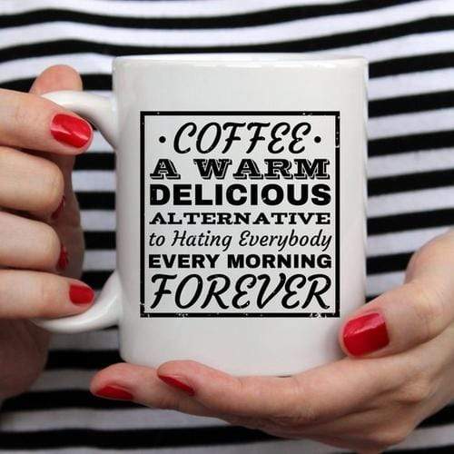 Magenta Shadow Gifts Funny Coffee Mug, Unique Coffee Mug, Ceramic