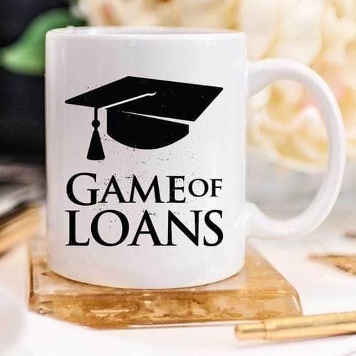 Magenta Shadow Gifts Game Of Loans - 11oz Ceramic Coffee Mug - Mug Gift