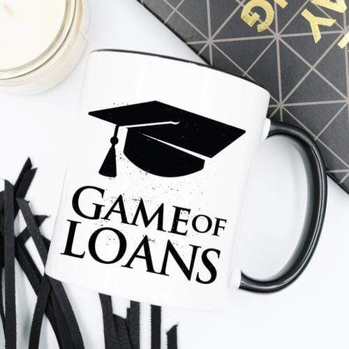 Magenta Shadow Gifts Game Of Loans - 11oz Ceramic Coffee Mug - Mug Gift