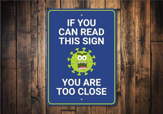 Orchid Eurybia Home Decor Germ Sign