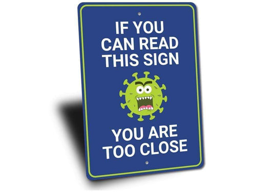 Orchid Eurybia Home Decor Germ Sign