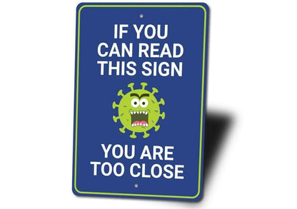 Orchid Eurybia Home Decor Germ Sign