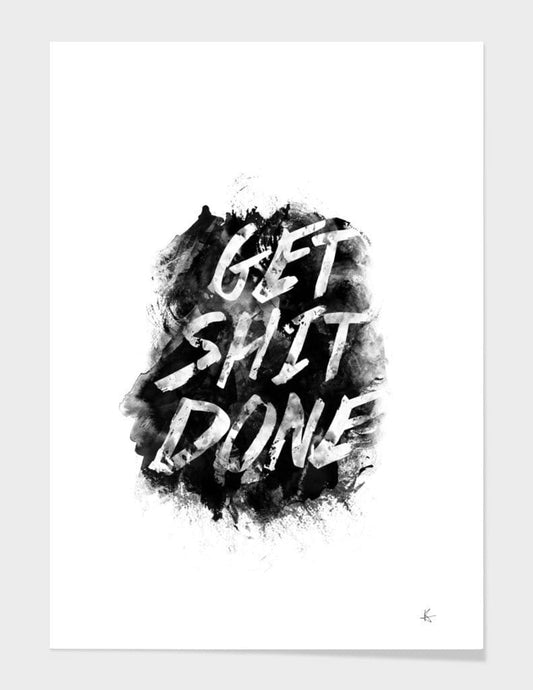 Scorpius Home Decor Get Shit Done Frame