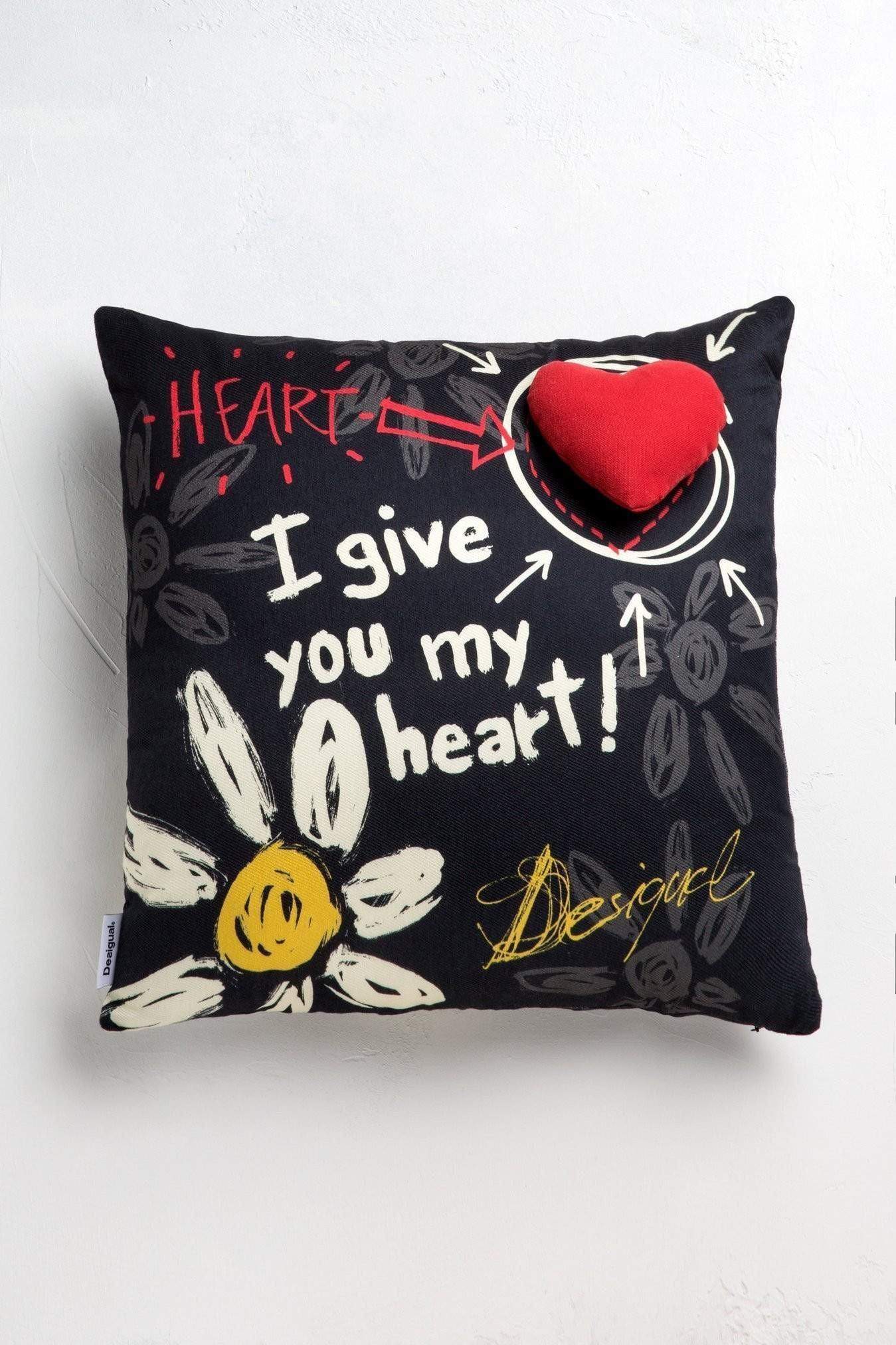 Scorpius Textiles & Pillows Give Heart Cushion/Pillow