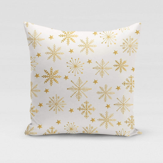 Orange Poppy Textiles & Pillows Golden Gift-Wrap Pillow Cover