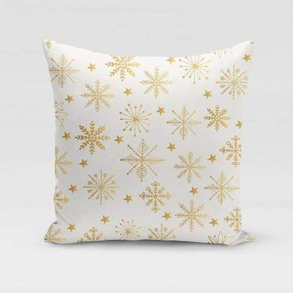 Orange Poppy Textiles & Pillows 12x16 / Multicolored Golden Gift-Wrap Pillow Cover